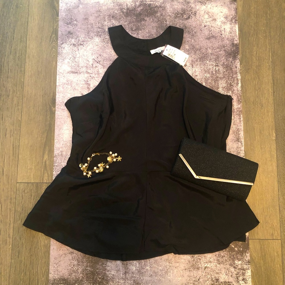 Ricki’s Black Halter Tank Top US 16